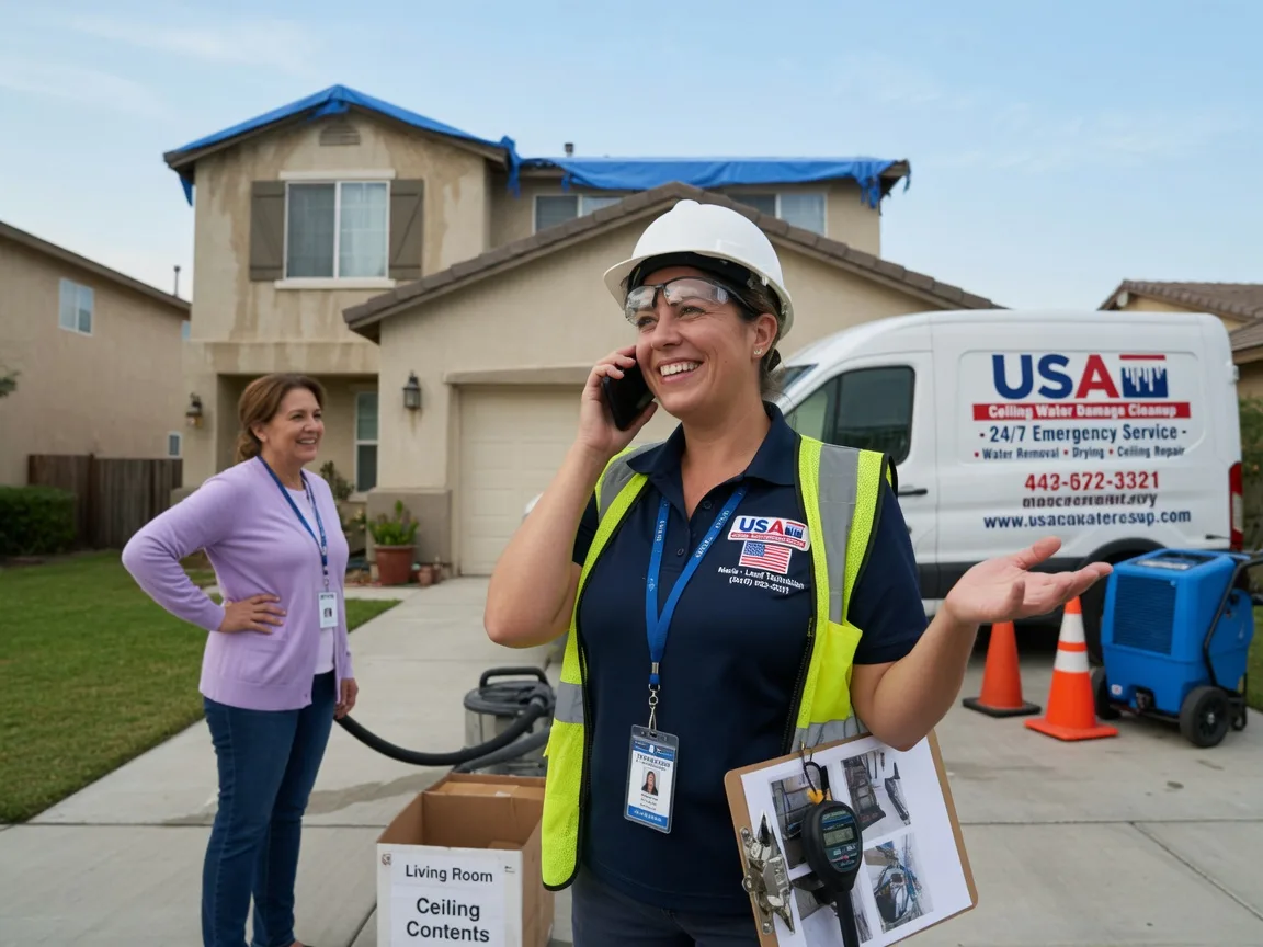Ceiling Water Damage Restoration Houston, AR FAQs